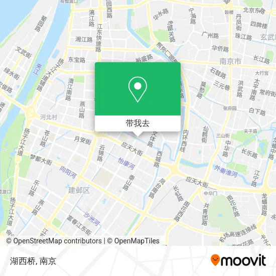 湖西桥地图