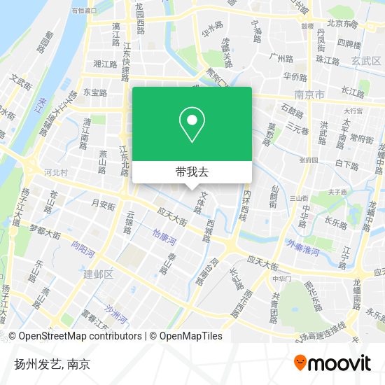 扬州发艺地图