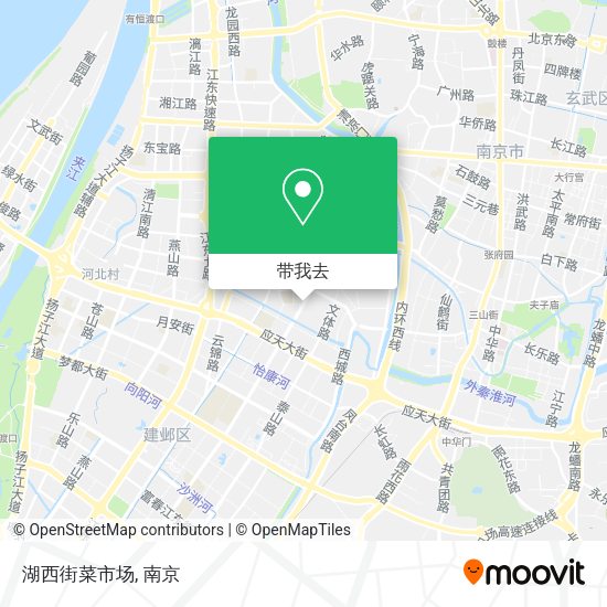 湖西街菜市场地图