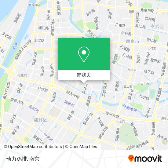 动力鸡排地图
