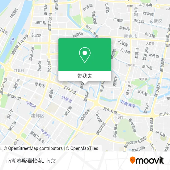 南湖春晓嘉怡苑地图