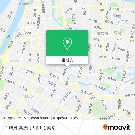 百味居(集庆门大街店)地图