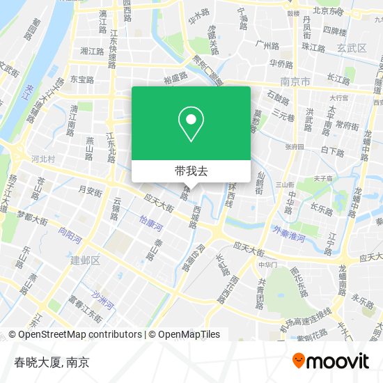 春晓大厦地图