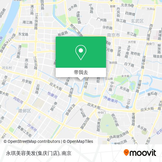 永琪美容美发(集庆门店)地图