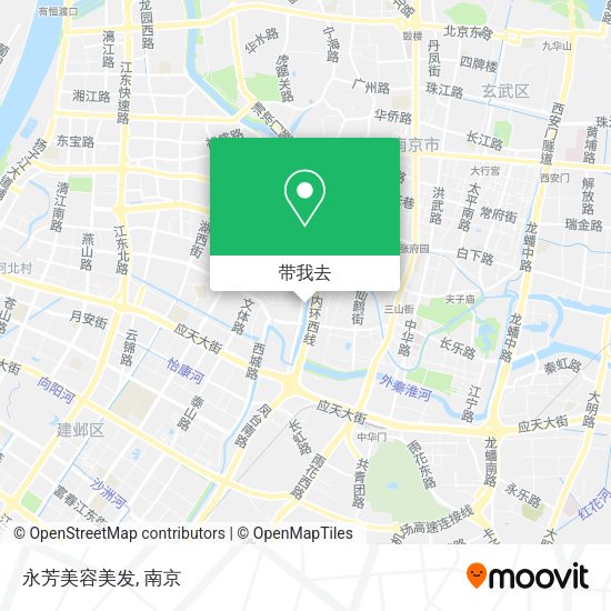 永芳美容美发地图