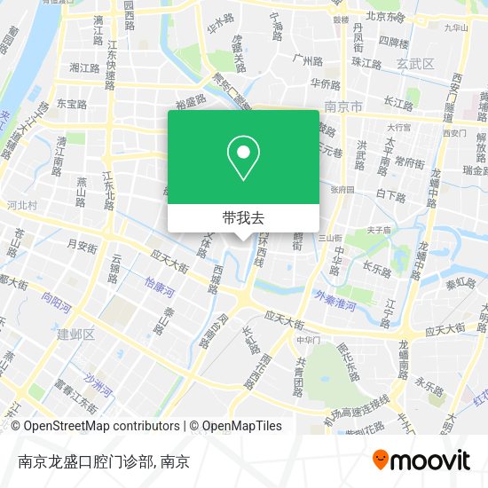 南京龙盛口腔门诊部地图