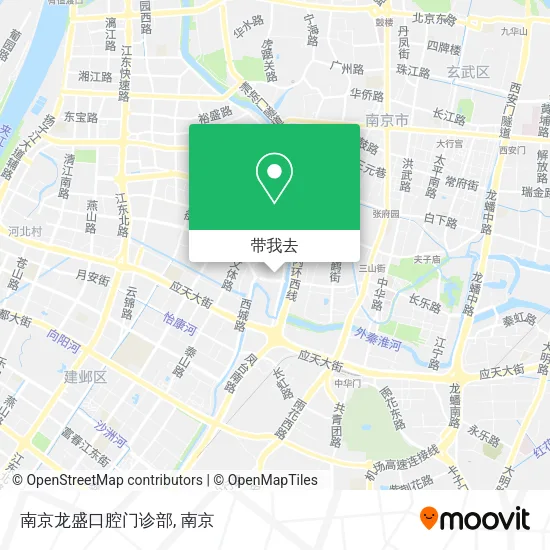 南京龙盛口腔门诊部地图