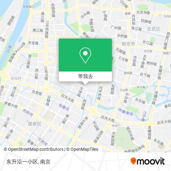 东升沿一小区地图
