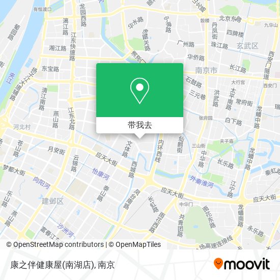 康之伴健康屋(南湖店)地图