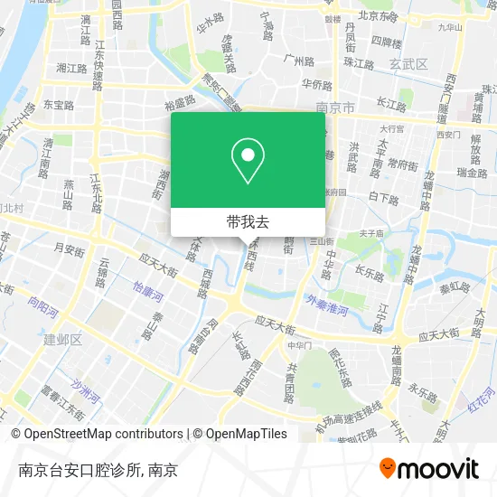 南京台安口腔诊所地图