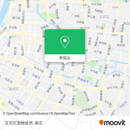 宝贝它宠物诊所地图