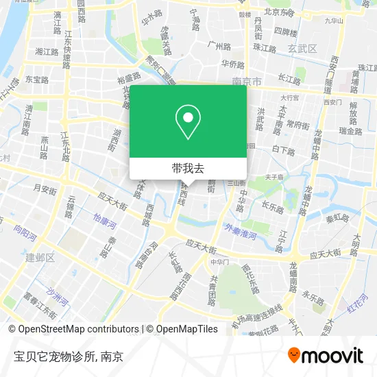 宝贝它宠物诊所地图