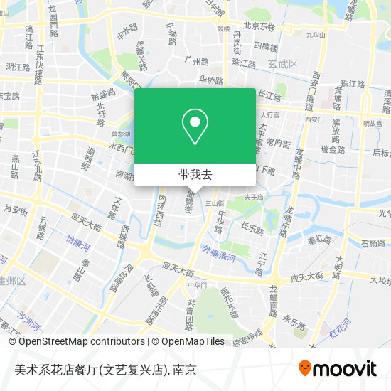 美术系花店餐厅(文艺复兴店)地图