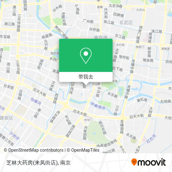 芝林大药房(来凤街店)地图