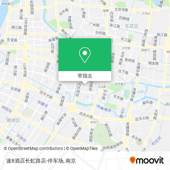 速8酒店长虹路店-停车场地图