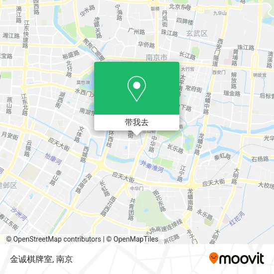 金诚棋牌室地图