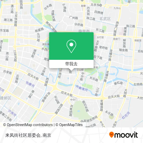 来凤街社区居委会地图