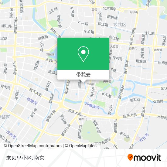 来凤里小区地图