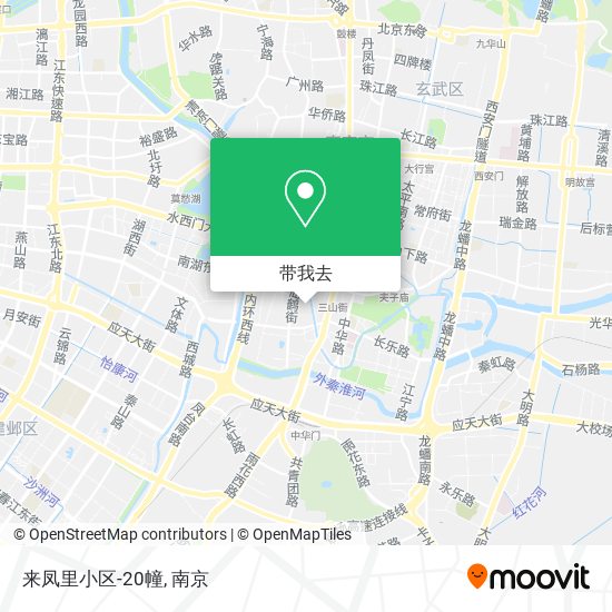来凤里小区-20幢地图