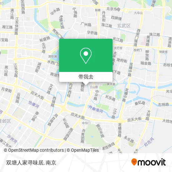 双塘人家寻味居地图