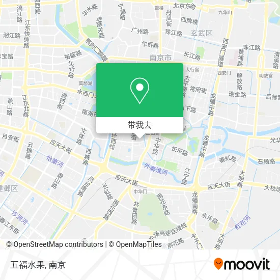 五福水果地图