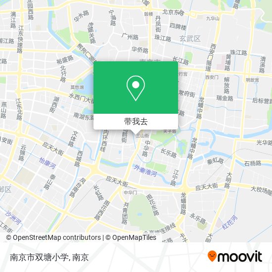 南京市双塘小学地图
