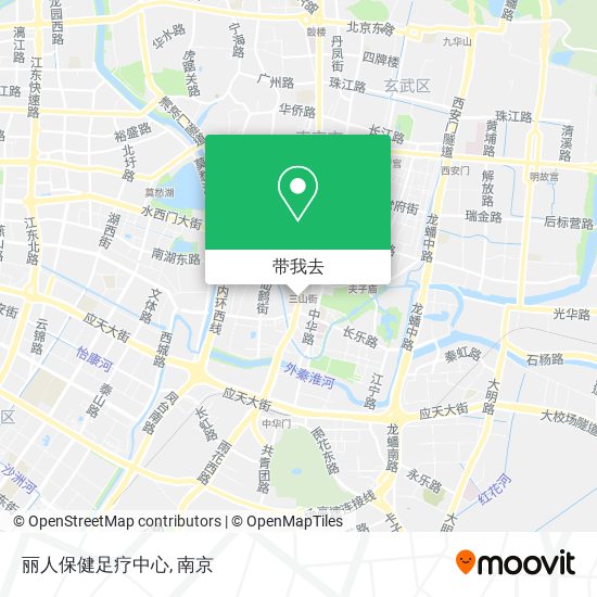 丽人保健足疗中心地图