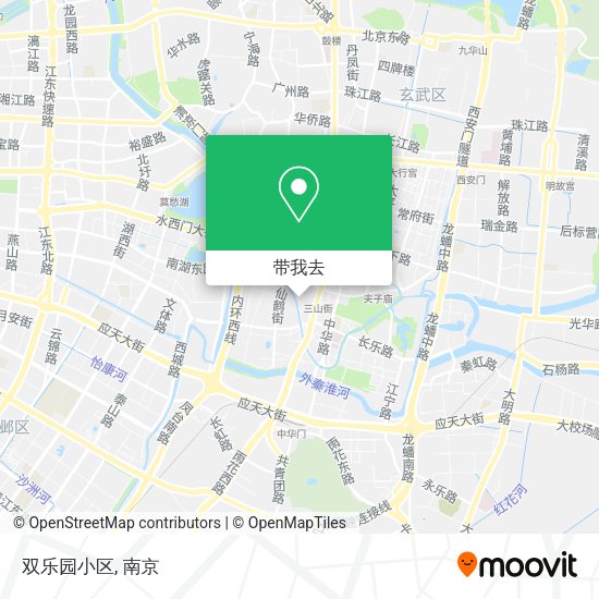 双乐园小区地图