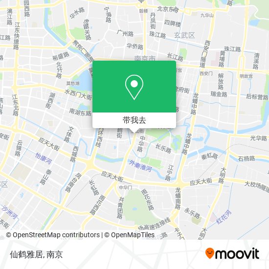 仙鹤雅居地图