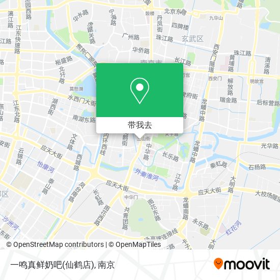 一鸣真鲜奶吧(仙鹤店)地图