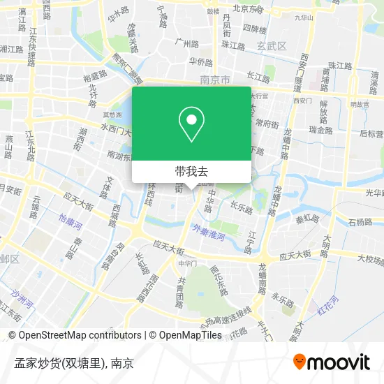 孟家炒货(双塘里)地图