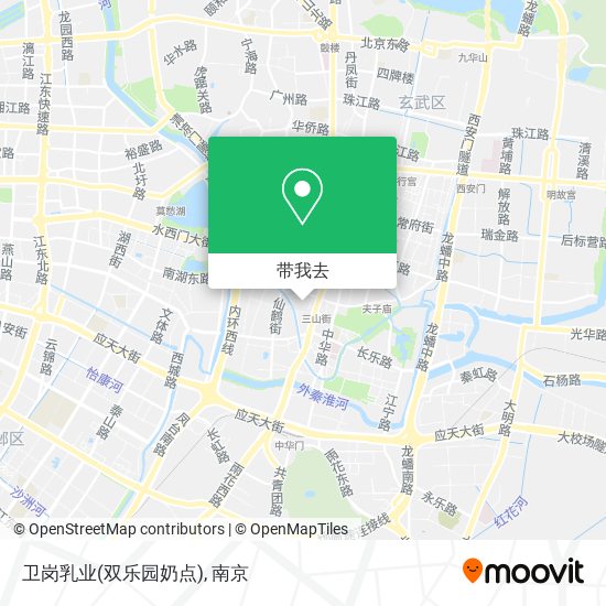 卫岗乳业(双乐园奶点)地图