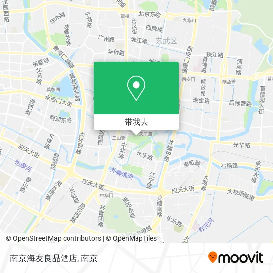 南京海友良品酒店地图