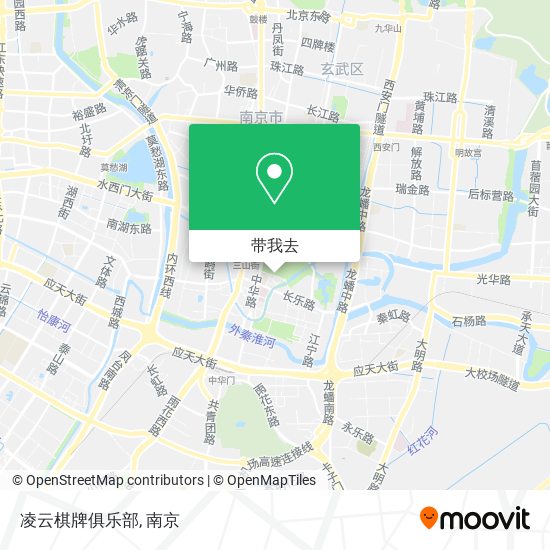 凌云棋牌俱乐部地图
