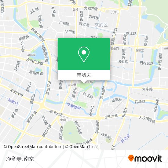 净觉寺地图