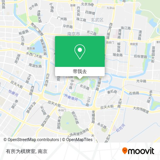 有所为棋牌室地图