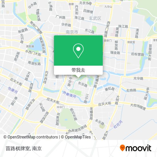 苗路棋牌室地图