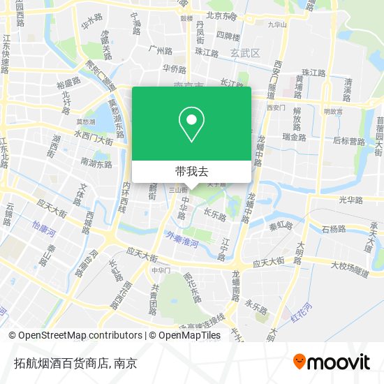 拓航烟酒百货商店地图