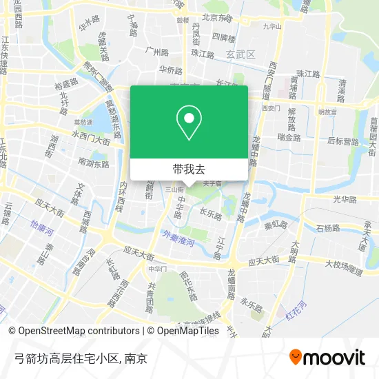弓箭坊高层住宅小区地图