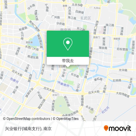 兴业银行(城南支行)地图