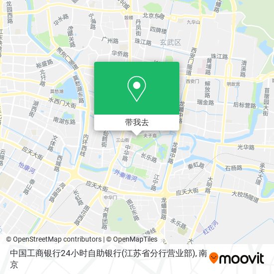 中国工商银行24小时自助银行(江苏省分行营业部)地图