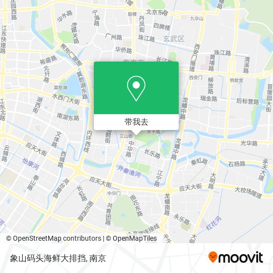 象山码头海鲜大排挡地图