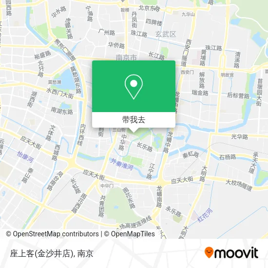 座上客(金沙井店)地图