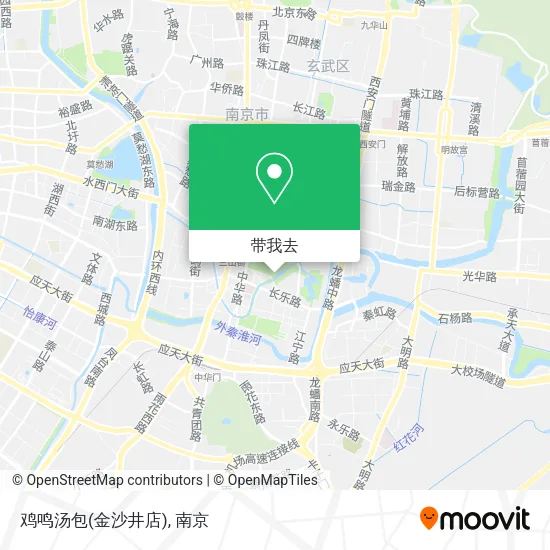 鸡鸣汤包(金沙井店)地图