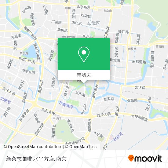 新杂志咖啡 水平方店地图