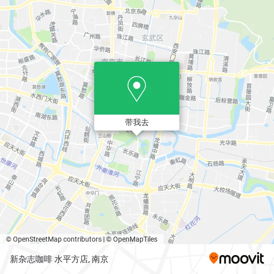 新杂志咖啡 水平方店地图