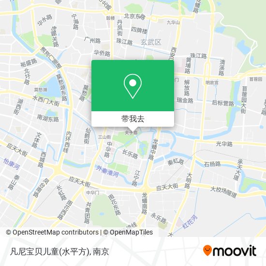 凡尼宝贝儿童(水平方)地图