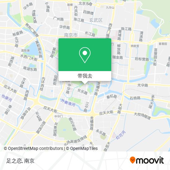 足之恋地图