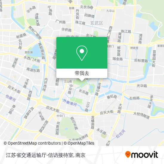 江苏省交通运输厅-信访接待室地图