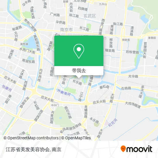 江苏省美发美容协会地图